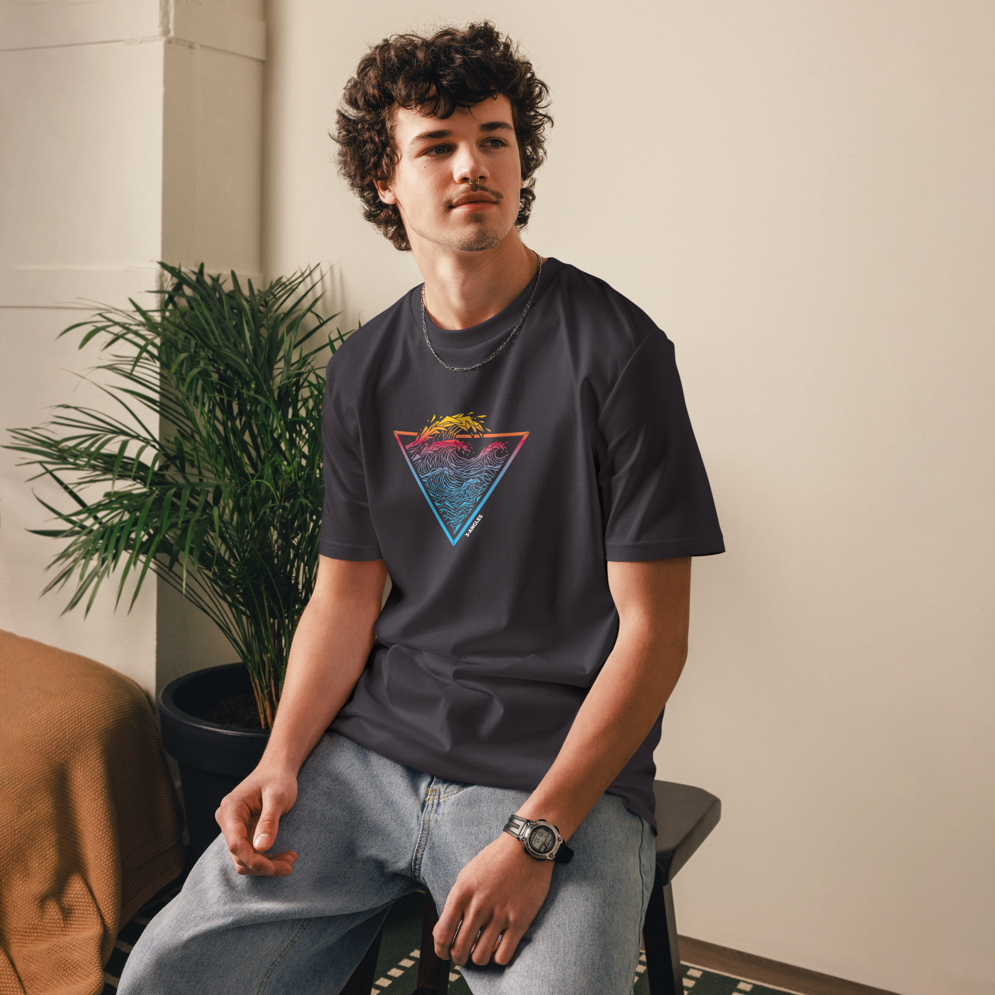 Crest Sunrise - T-Shirt Homme