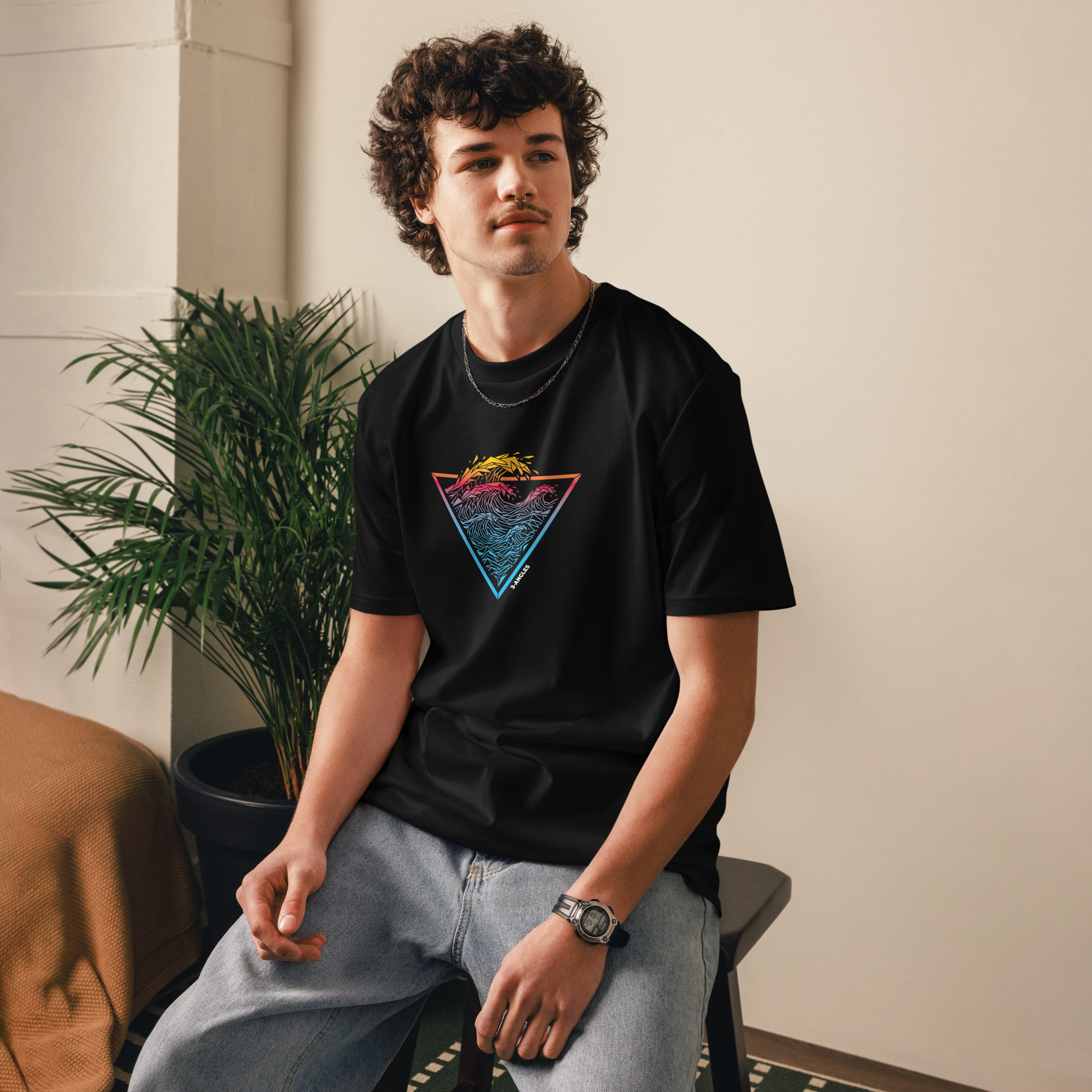 Crest Sunrise - T-Shirt Homme
