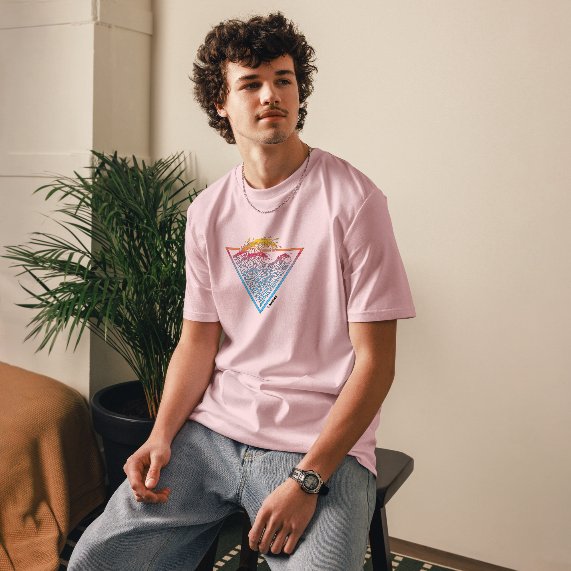 Crest Sunrise - T-Shirt Homme