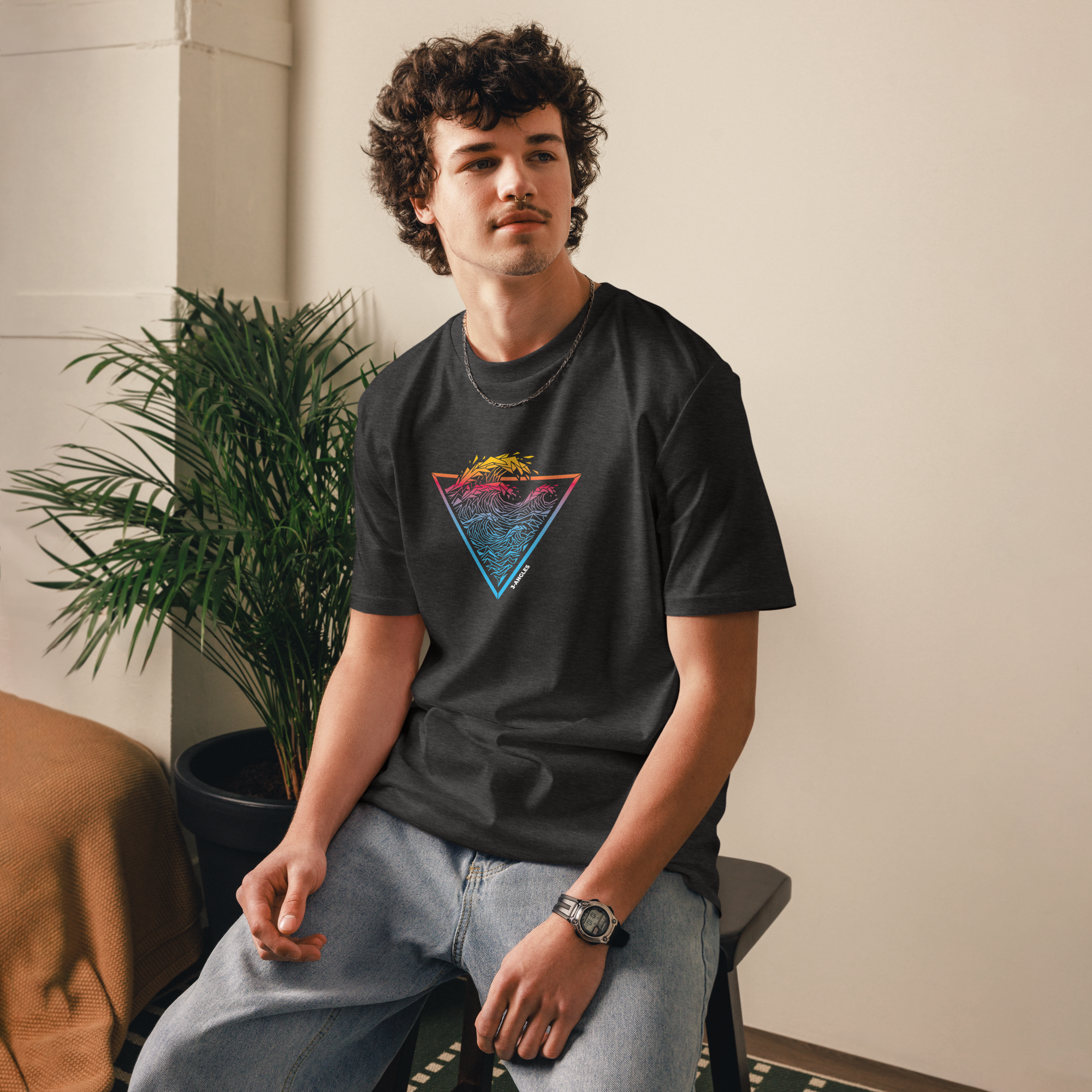 Crest Sunrise - T-Shirt Homme