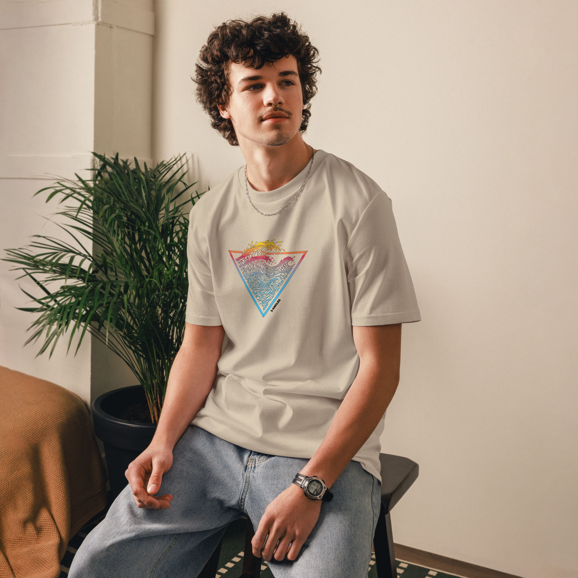 Crest Sunrise - T-Shirt Homme
