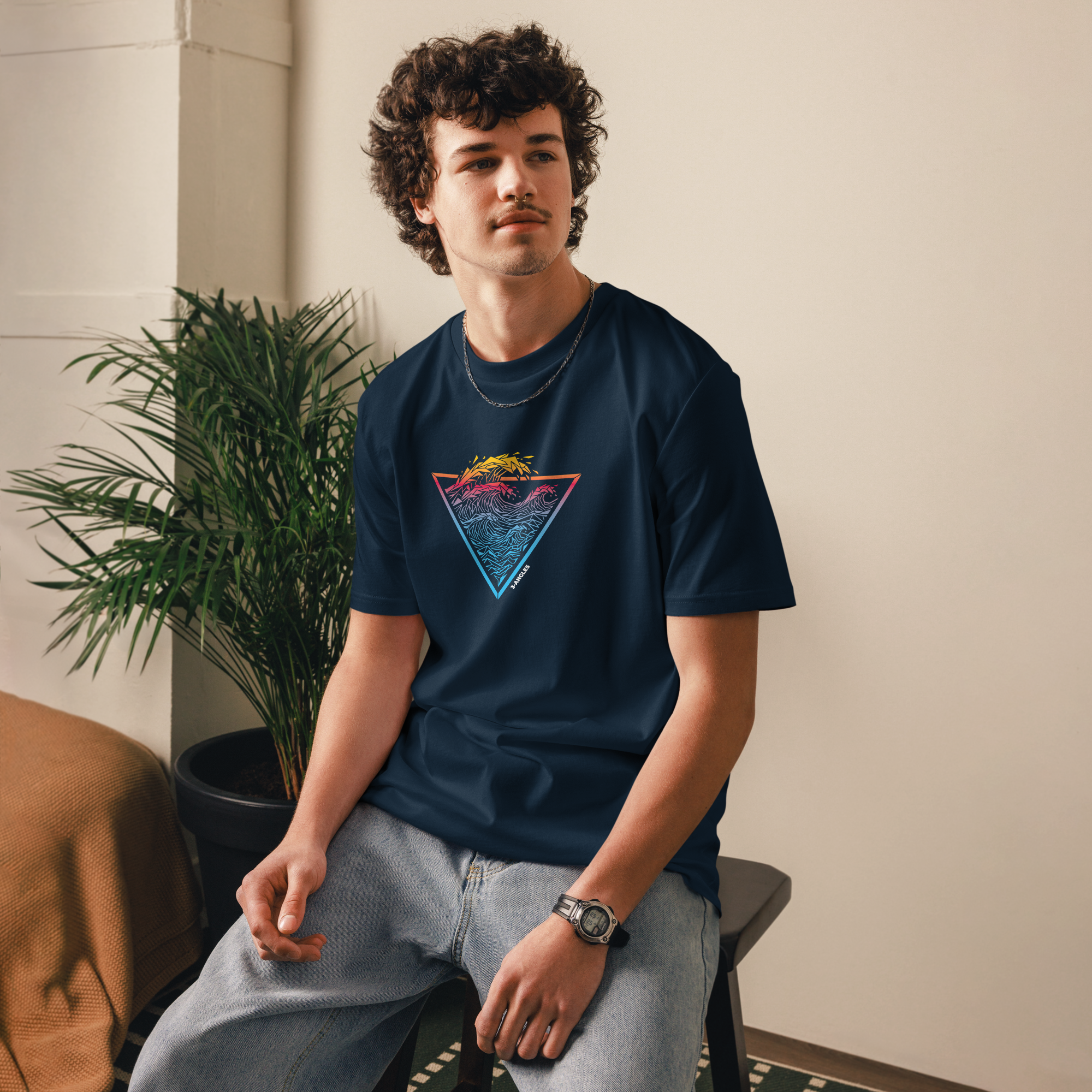 Crest Sunrise - T-Shirt Homme