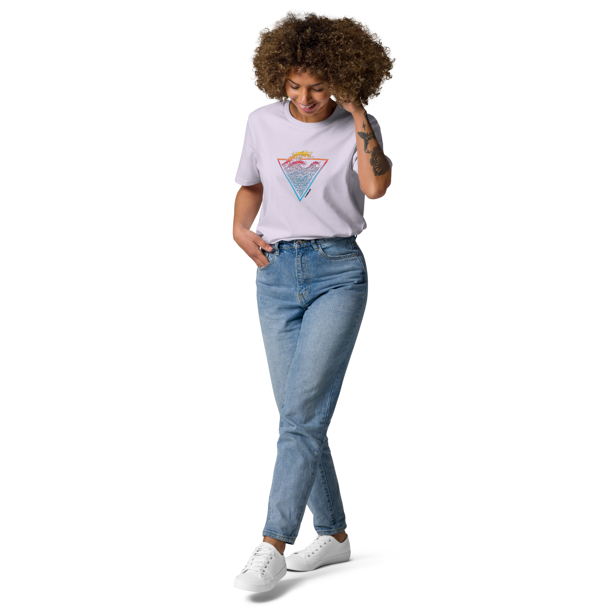 Crest Sunrise - T-Shirt Femme