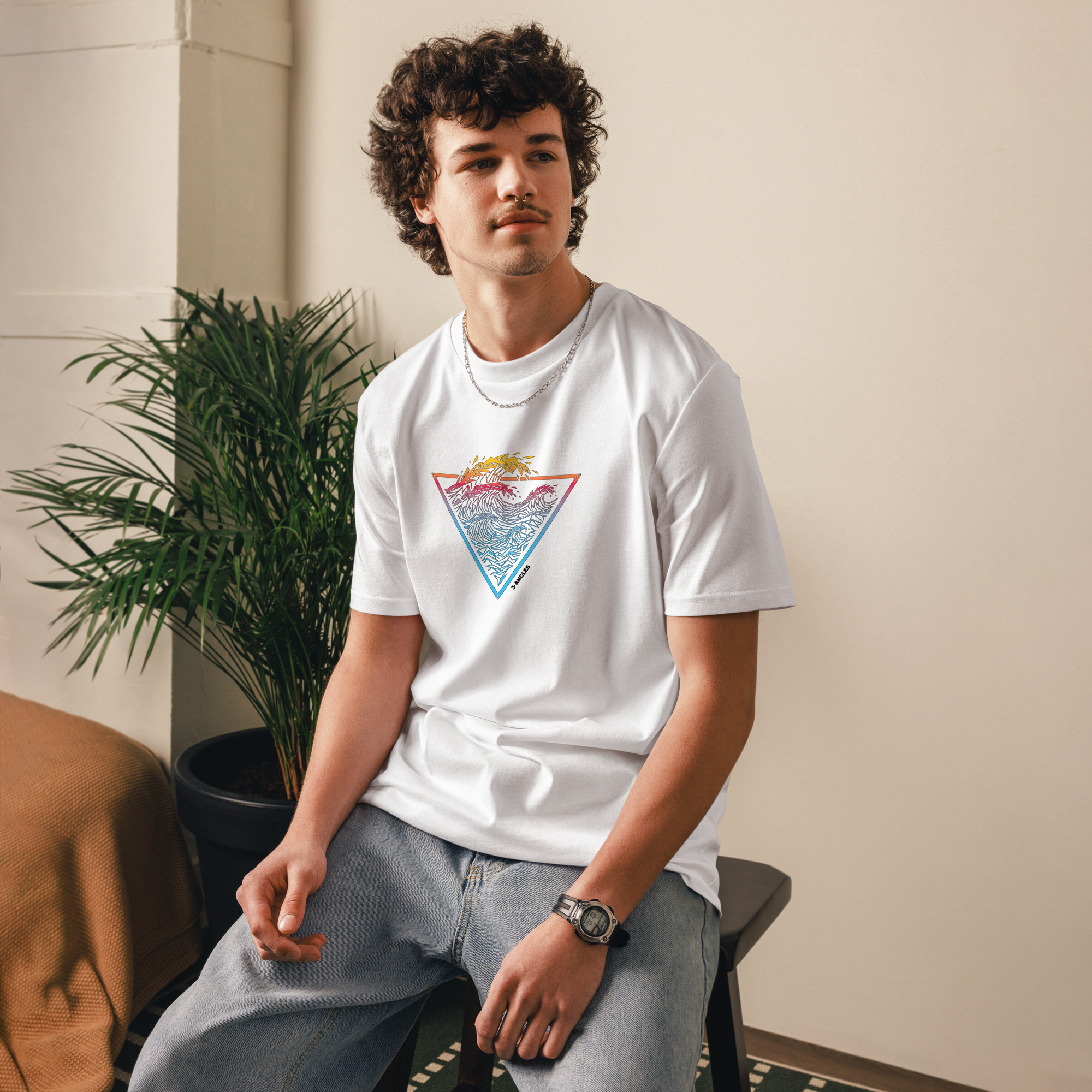 Crest Sunrise - T-Shirt Homme